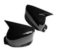 Car Door Wing Mirror Cap For A&ccord 8th 8.5th 9th 2008-2017 Wing Mirror Cover Cap Rearview Glossy Black Carbon Fiber Look(Carbon Look)