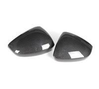 Car Door Wing Mirror Cap For A3 S3 RS3 8Y RS 3 2021 2022 2023 2024 Carbon Fiber Rearview Side Replacement Wing Mirror Cover Cap(Carbon pattern)