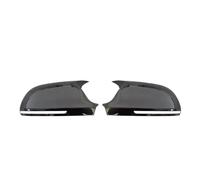 Car Door Wing Mirror Cap For B8 B8.5 A4 A5 A6 A8 S5 RS3 RS4 RS5 2007-2016 Car Side Wing Mirror Cover Add On Side Rear View Mirror Cap Cover Auto Parts(Glossy Black-B)