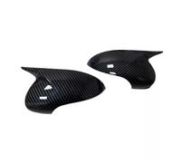 Car Door Wing Mirror Cap For Benz For E-Class W211 2006 2007 2008 Car Sticker Rearview Side Mirror Cover Wing Cap Exterior Door Rear View Case Trim Auto Parts(Carbon Black)