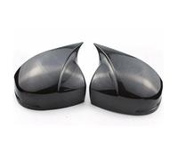 Car Door Wing Mirror Cap For Fit For Jazz For City 2014-2018 For Shuttle 2015-2019 Car Rearview Side Mirror Cover Sticker Wing Cap Auto Parts(No Light Carbon)