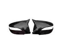 Car Door Wing Mirror Cap For Hyundai IX35 2011 2012 2013 2014 2015 Car Rearview Side Mirror Cover Wing Cap Exterior Sticker Auto Parts(Carbon)