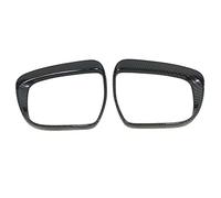 Car Door Wing Mirror Cover For N&issan For Qashqai J11 Car Rearview Mirror Covers Rain Eyebrow Frame Exterior Car Accessories 2016 2017 2018 2019 Rearview Mirror Shell (Color : 2)