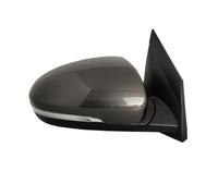 Car Door Wing Mirror For Hyundai For Tucson 2015-2019 Car Rear View Side Door Mirror Assembly Electrical Power Folding Heated Glass Turn Signal Lights(D,R 10Wires)