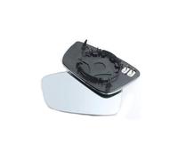 Car Door Wing Rearview Mirror Glass For Polo 2011 2012 2013 Car Rearview Mirrors Lens Door Wing Rear View Mirror White Glass 6RU857521F 6RU857522F(A pair no heating)