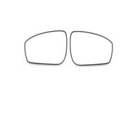 Car Door Wing Rearview Mirror Glass For Tiida 2011 2012 2013 2014 Car Outer Rearview Side Mirrors Lens Door Wing Rear View Mirror Glass(A pair heating)