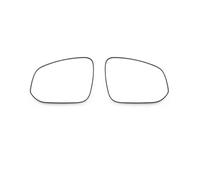 Car Door Wing Rearview Mirror Glass For Toyotaes For Highlander 2015 2016-2021 Car Outer Rearview Side Mirrors Lens Door Wing Rear View Mirror Glass Car Mirrors(A pair no heating)