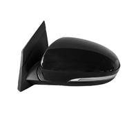 Car Door Wing Side Rearview Mirror Assembly Exterior Mirrors For Hyundai For Tucson 2015 2016 2017 2018 2019 IENQBVL(8pin Left Black)