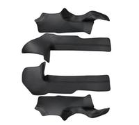 Car Doorstep Vehicle Fit For Tesla Fit For Model 3+ Front Rear Door Sill Pad Door Welcome Pedal Threshold Strip 4PCS Leather New Model3 Highland 2024 Accessories Car Pedals(4PCS-PU)