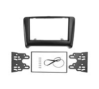 Car Double 2 Din Fascia Radio CD DVD Stereo Panel Dash Mount Trim Kit For TT (8J) 2006-2014(173x98mm)