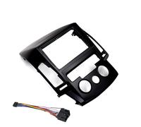 Car Double Din Car Dvd Frame 9 Inch Audio Fitting Adaptor Panel Dashboard For HYUNDAI I30 2008 2009 2010 2011 AT/MT AC Radio Frame(Frame MT an cord)