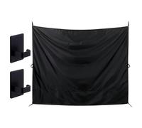 Car Drape for Privacy, Window Light Protecting Drapes for Car, 7.5X6 Ft Reusable Shower Cover with 2 Magnetic Hooks for Sedan Minivan Caravan Family Outings Road Trip