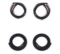 Car Draught Excluder Rubber Seal For VW For Golf GTI Car Door Seal Strip Rubber Double Layer Soundproof Dustproof Waterproof Door Weatherstrip 12PCS Set CAVINBDZ(4 PCS Car door)