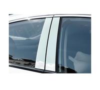 Car Draught Excluder Rubber Seal Middle Column Sticker For Jeep For Compass MK49 2007~2017 Glossy Black Car Door Center B C Pillar Post Cover Mirror Effect Trim CAVINBDZ(Silver)