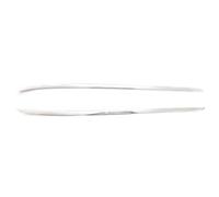 Car Draught Excluder Rubber Seal Stainless Steel Front Window Side Cover Trim Fit 2 Pcs for Hyundai for Santa FE Sport IX45 2013 2014 2015 2016 CAVINBDZ