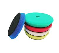 Car Drill Polishing Pads Car Polishing Pad for Dual Action Polisher 4/6/7 cun Multicolor 8 pcs(6cun Foam Fit 5cun)