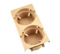 Car Drink Cup Holder Compatible With BMW 3 Series For E46 1998-2003 2004 2005 2006 51168217953 51168217955 Front Center Console Storage Box Cup Holder(Beige,B)