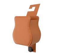 Car Drink Holder, Automotive Cup Holders Backseat Organizer, Leather Storage Box with Hook, Multifunctional Vehicle Organizer for Auto, Truck, SUV, Sedan, Holds Water Bottles, Phone, Keys