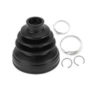 Car Drive Shaft Joint Kits 1 Set CV Joint Boot Kit Fit For Nissan Juke 2014-2017 Inner Constant Velocity Joint Boot W/Clamps No.397416N225 Steering Rack Bellows