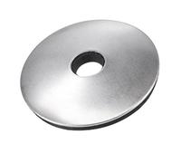 Car Drive Shaft Joint Kits 100pcs Bonded Sealing Washers Stainless Steel EPDM Rubber Backed Screw Gasket, Serves As Cushion Protecting Steering Rack Bellows(25x5.5x2.8mm)