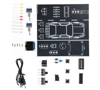 Car Driver Simulator Soldering Practice with LCD Display