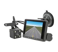 Car Driving Camera 3 Way Dash Camera Night Vision Car Driving Recorder with GPS Gravity Induction Loop Recording DVR On Camera Dashboard Camera Driving Recorder Driving Video Recor