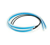 Car DRL 2 X Sequential LED Strip Turn Signal Indicator Car DRL Daytime Running Light Car Headlamp(Red-yellow,60cm)