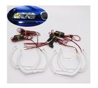 Car DRL For BMW 5 SERIES E39 525i 528i 530i 540i 1997-2001 2002 2003 For DTM For M4 Style For Ultra Bright Led Angel Eyes For DRL Rings Retrofit Accessories Car Headlamp(Type B)