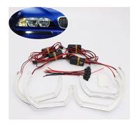 Car DRL For BMW 5 SERIES E39 525i 528i 530i 540i 1997-2001 2002 2003 For DTM For M4 Style For Ultra Bright Led Angel Eyes For DRL Rings Retrofit Accessories Car Headlamp(Type A)