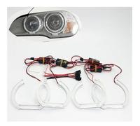 Car DRL For BMW For X5 E70 X5M 2008 2009 2010 2011 2012 2013 2014 For DTM For M4 Style Led Angel Eyes Kit Rings For Ultra Bright DRL Car Headlamp(Type B)