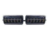 Car DRL For Lada For Niva 4X4 1995 LED DRL Lights With Running Turn Signal For PMMA/ABS Plastic Function Accessories Car Styling Tuning Car Headlamp(2PC lights E)