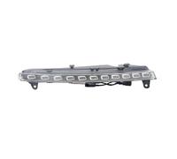 Car DRL For Q7 2006 2007 2008 2009 Left/Right 12V LED DRL Daytime Running Lights Daylight Fog Light With Yellow Turn Signal Lamp Car Headlamp(Left)