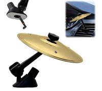 Car Drum Cymbal Air Vent Fun Music Gadget for Drivers Drummers Easy Install on Dashboards Vents Crisp Metallic Sound - Quirky Road Trips Lovers