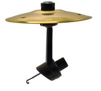 Car Drum Cymbals Air Vent 1PC Car Crash Cymbal Air Vent Mini Drum Hand-shooting Cymbals Musical Instrument For Interior(B)