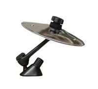 Car Drum Cymbals Air Vent Car Crash Cymbal Air Vent Mini Drum Easy Clip-On Suitable for All Types of Vehicles Decor(Silver 1pc)