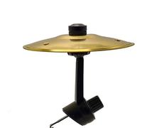 Car Drum Cymbals Air Vent Car Cymbals Crash Air Vents Hand-clapping Improvisational Small Musical Instrument Hand Portable(Gold)