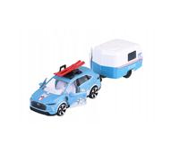 Car DS7 + Trailer Les Alpes Model Toy Diecast 1:64 Scale Majorette French