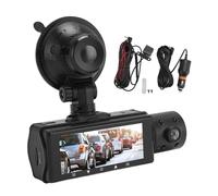 Car DVR Camera Front and Rear Inside 1080P Cam with Wide Angle G Sensor Motion Detection 24H Parking Mode Dashboard Camera Recorder for Car Surveillance and Accident Evidence