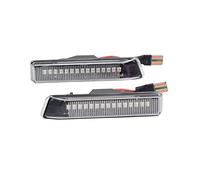 Car Dynamic Turn Signal Light LED Side Marker Blinker Lamp Flashing Lights Compatible With BMW 3 Series E36 M3 Facelift 1997-1999 X5 E53 1999-2006(Onecolor)