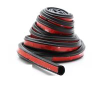 car Edge Protective Trim 4Meter Car Door Seal Strip Stickers Anti-Dust Soundproof Sealing Big D Z P Type Noise Insulation Accessories Goods(Big D)