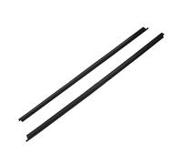 car Edge Protective Trim for Nissan Big-M D21 Pickup 1986-1997 Side Door Outer Glass Rubber Sealing Moulding Trim Belt 2Pcs Window Weatherstrip
