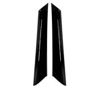 Car Edge trim Fit For Cruiser Prado J250 LC250 2024 2025 Front Windshield Window Side Pillar Decorative Stripe Cover(Glossy Black Style)