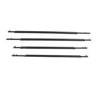 Car Edge Trim FIt for Prius 2010 to 2015 4 Pcs Door Belt Moulding Weatherstrips 75710-47021 Outside Window Seal Belt Car Door Protectors