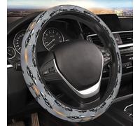 Car Elastic Steering Wheel Cover Universal 15 Inch Vehicle Stretch Steering Wheel Cover Protector Aircraft Fighter Jets Auto Protective Cover Novelty Car Interior Accessories for Men Women