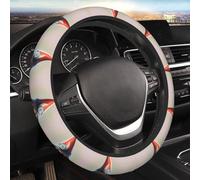 Car Elastic Steering Wheel Cover Universal 15 Inch Vehicle Stretch Steering Wheel Cover Protector Cute Gnome hat Auto Protective Cover Novelty Car Interior Accessories for Men Women