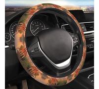 Car Elastic Steering Wheel Cover Universal 15 Inch Vehicle Stretch Steering Wheel Cover Protector Giraffe Auto Protective Cover Novelty Car Interior Accessories for Men Women
