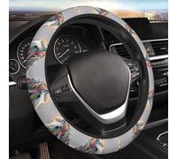 Car Elastic Steering Wheel Cover Universal 15 Inch Vehicle Stretch Steering Wheel Cover Protector Horse Pattern Auto Protective Cover Novelty Car Interior Accessories for Men Women