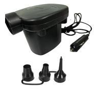Car Electric Air Pump Portable Quick Filling Camping Inflatable Pump with 3 Nozzles High Pressure for Air Mattress Airbed Pool Boat Sofa Swim Rings