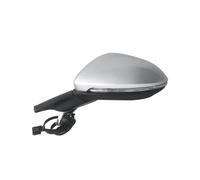 Car Electric Folding Rearview Mirror Assembly Heating Electric Adjustment For Golf 7 MK7 2014 2015 2016 Door Wing Mirror Assembly(Silver Left,6 Wires)