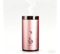 Car Electric Incense Burner, Portable USB Rechargeable Smart Incenses Burner, Arab Bakhoor Muslim Car Electric Incense Holder For Auto and Home Decoration Use (Golden)